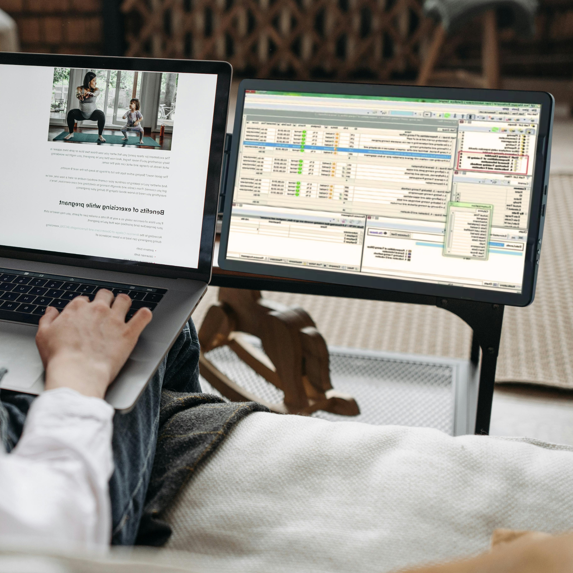 BoostScreen Utvidelsesskjerm for laptop